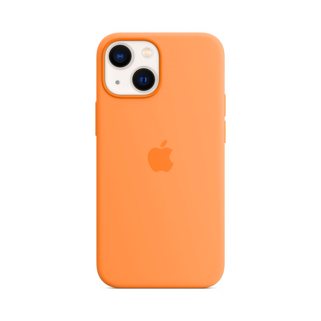 Чехол Apple Silicone Case with MagSafe for iPhone 13 mini Marigold Original Assembly