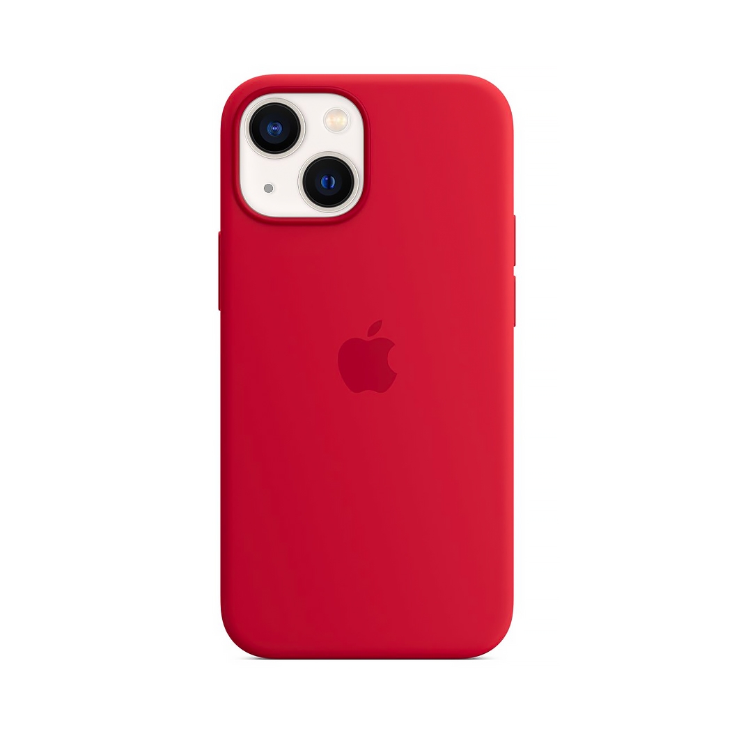 Чехол Apple Silicone Case with MagSafe for iPhone 13 mini Red Original Assembly