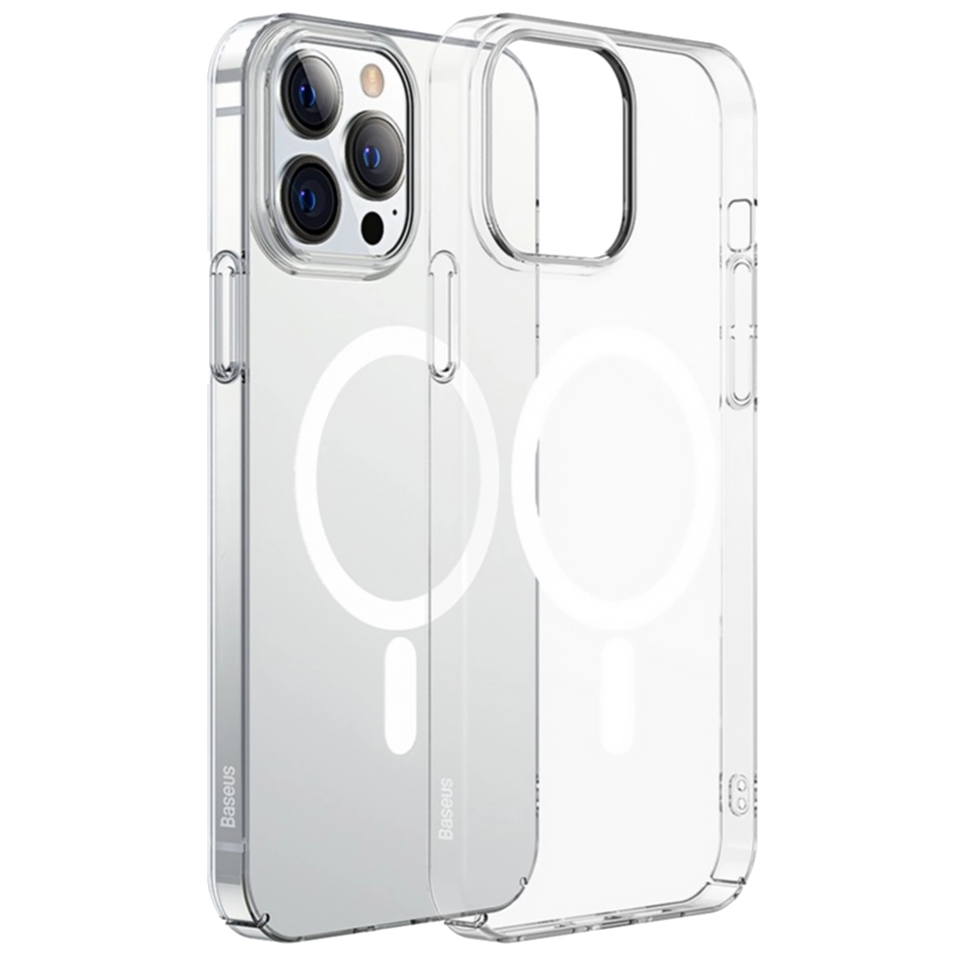 Чохол Baseus Crystal Magnetic Phone Case for iPhone 13 Pro Max Clear