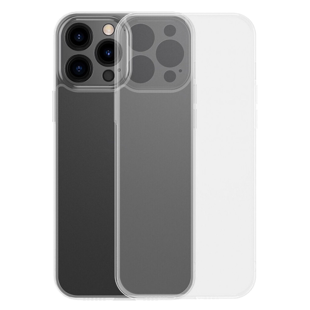 Чехол Baseus Frosted Glass Protective Case for iPhone 13 Pro Clear