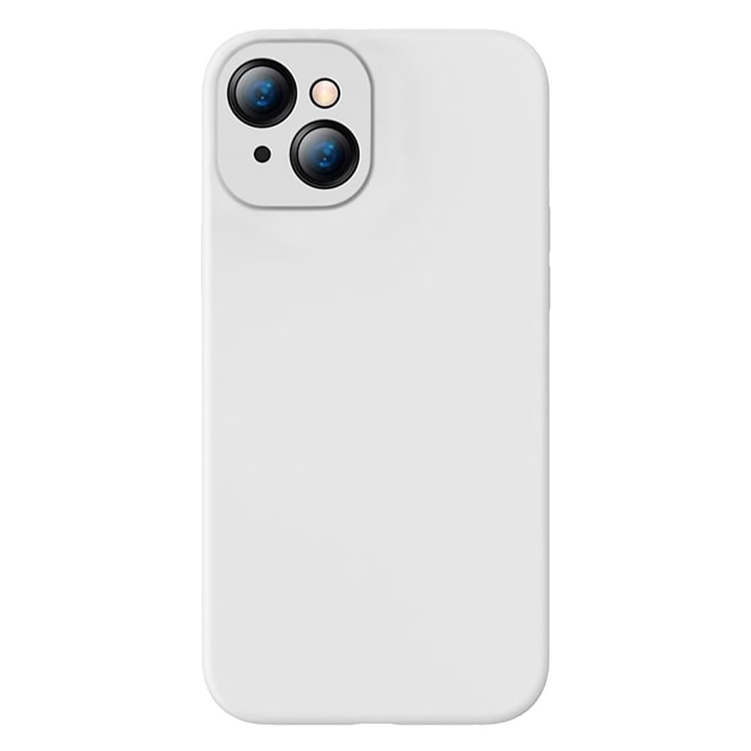 Чехол Baseus Liquid Silica Gel Protective Case for iPhone 13 White