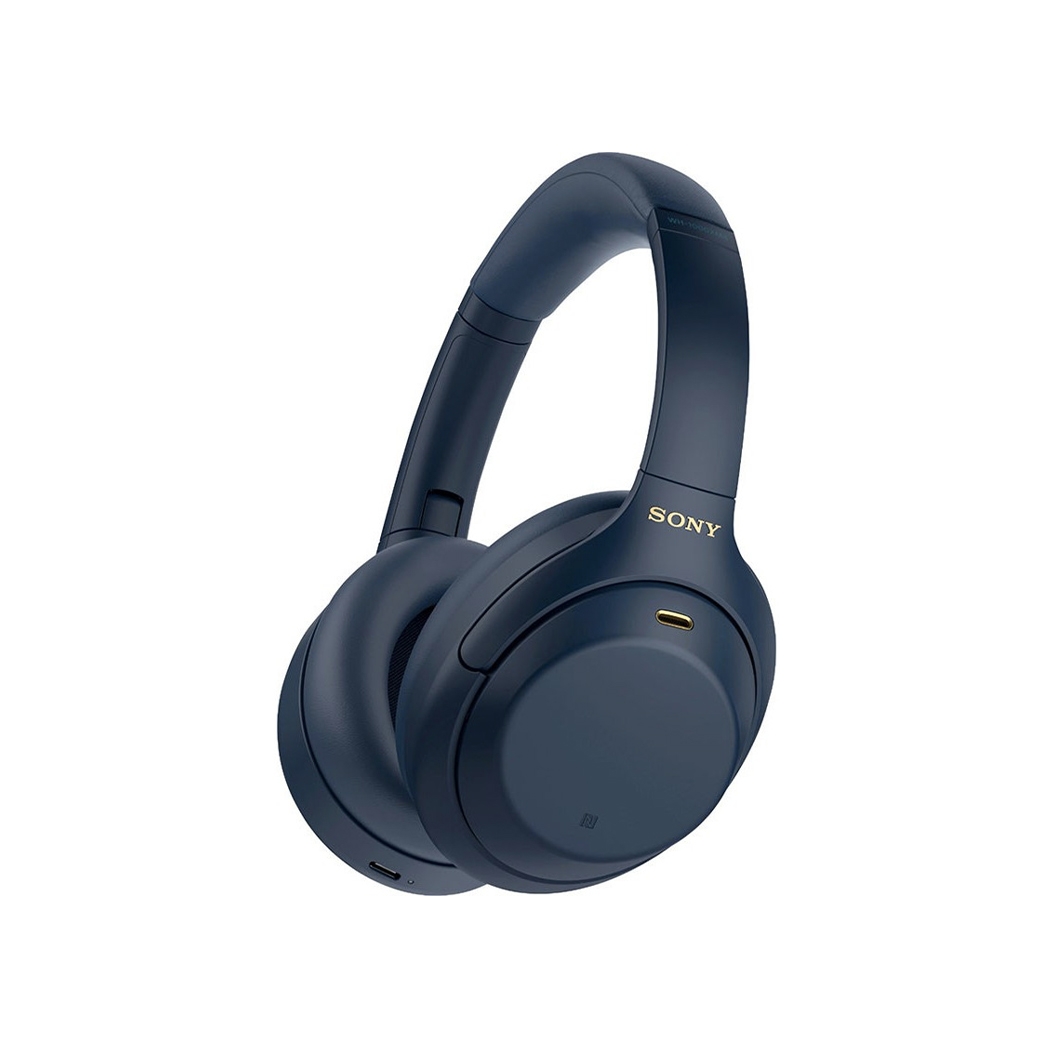 Наушники Sony Noise Cancelling Headphones WH-1000XM4 Midnight Blue - цена, характеристики, отзывы, рассрочка, фото 1