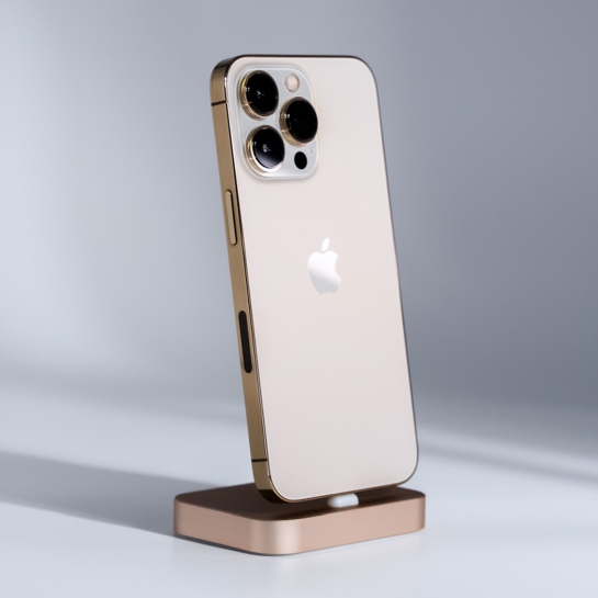 Б/У Apple iPhone 13 Pro 128 Gb Gold (Ідеальний) - ціна, характеристики, відгуки, розстрочка, фото 1