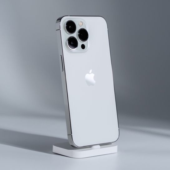 Б/У Apple iPhone 13 Pro 128 Gb Silver (Отличное) - ціна, характеристики, відгуки, розстрочка, фото 1