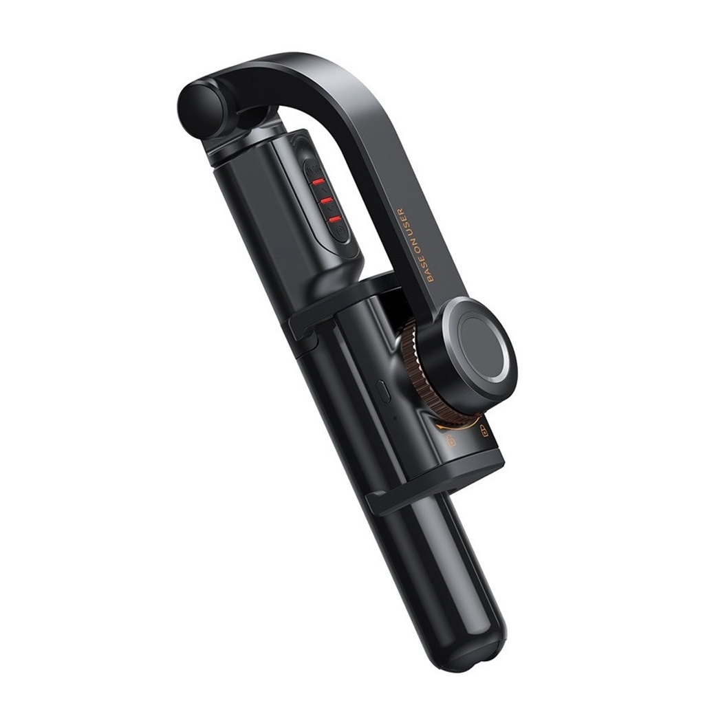 Палка для селфи Baseus Lovely Uniaxial Bluetooth Folding Stand Selfie Stabilizer Black - цена, характеристики, отзывы, рассрочка, фото 1