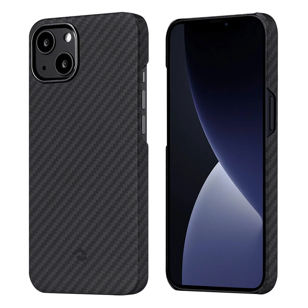 Чохол Pitaka MagEZ Twill Case 2 for iPhone 13 Black/Grey
