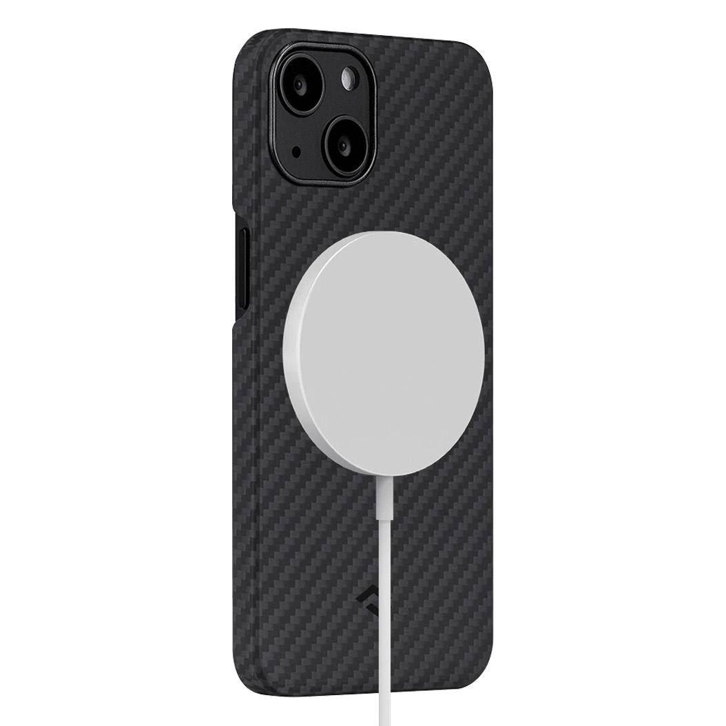 Чохол Pitaka MagEZ Twill Case 2 for iPhone 13 Black/Grey