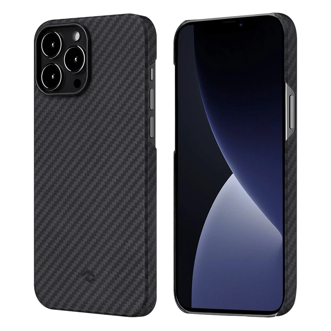 Чохол Pitaka MagEZ Twill Case 2 for iPhone 13 Pro Black/Grey
