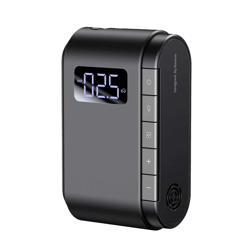 Автомобильный насос Baseus Dynamic Eye Inflator Pump Black - цена, характеристики, отзывы, рассрочка, фото 1