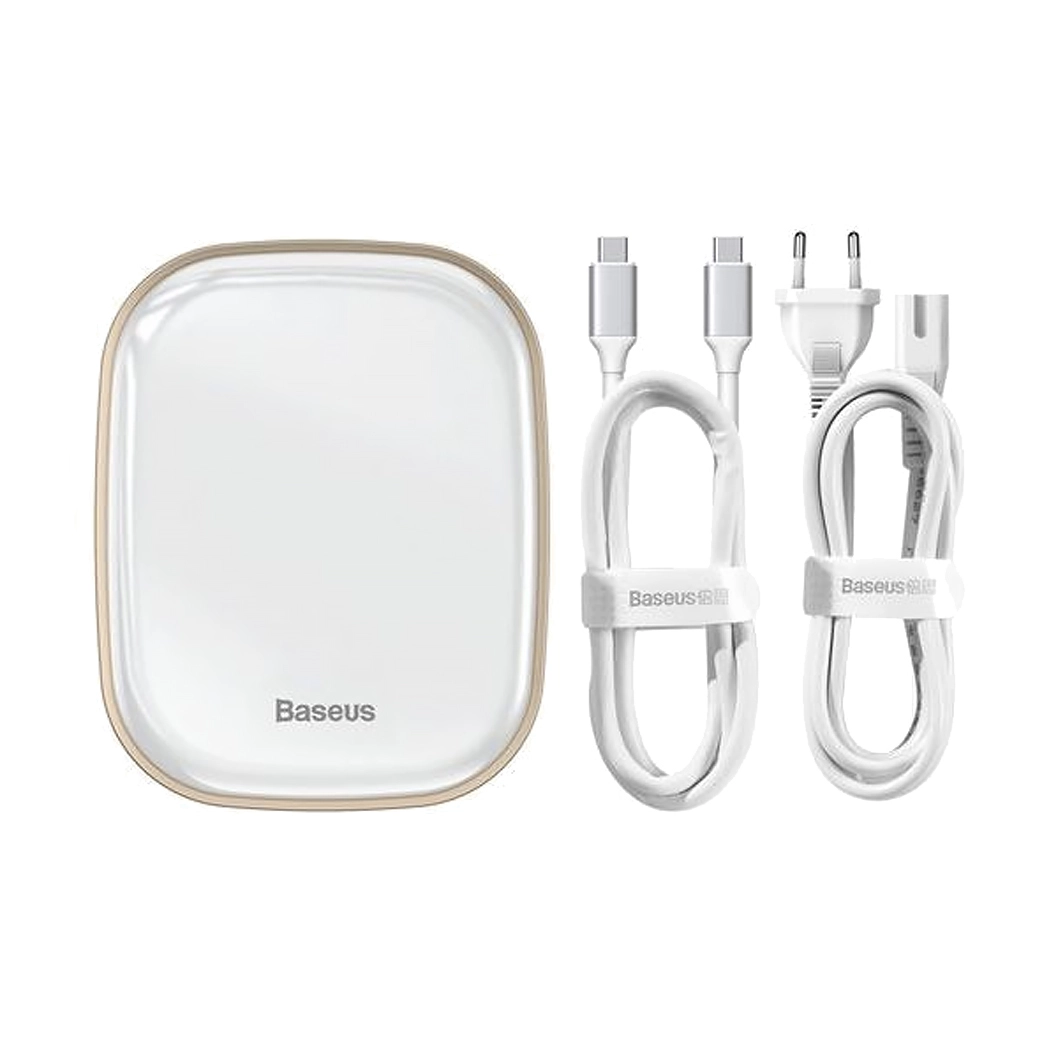 USB-хаб Baseus Type-C HUB Adapter AC Multifunctional Charger White - цена, характеристики, отзывы, рассрочка, фото 1