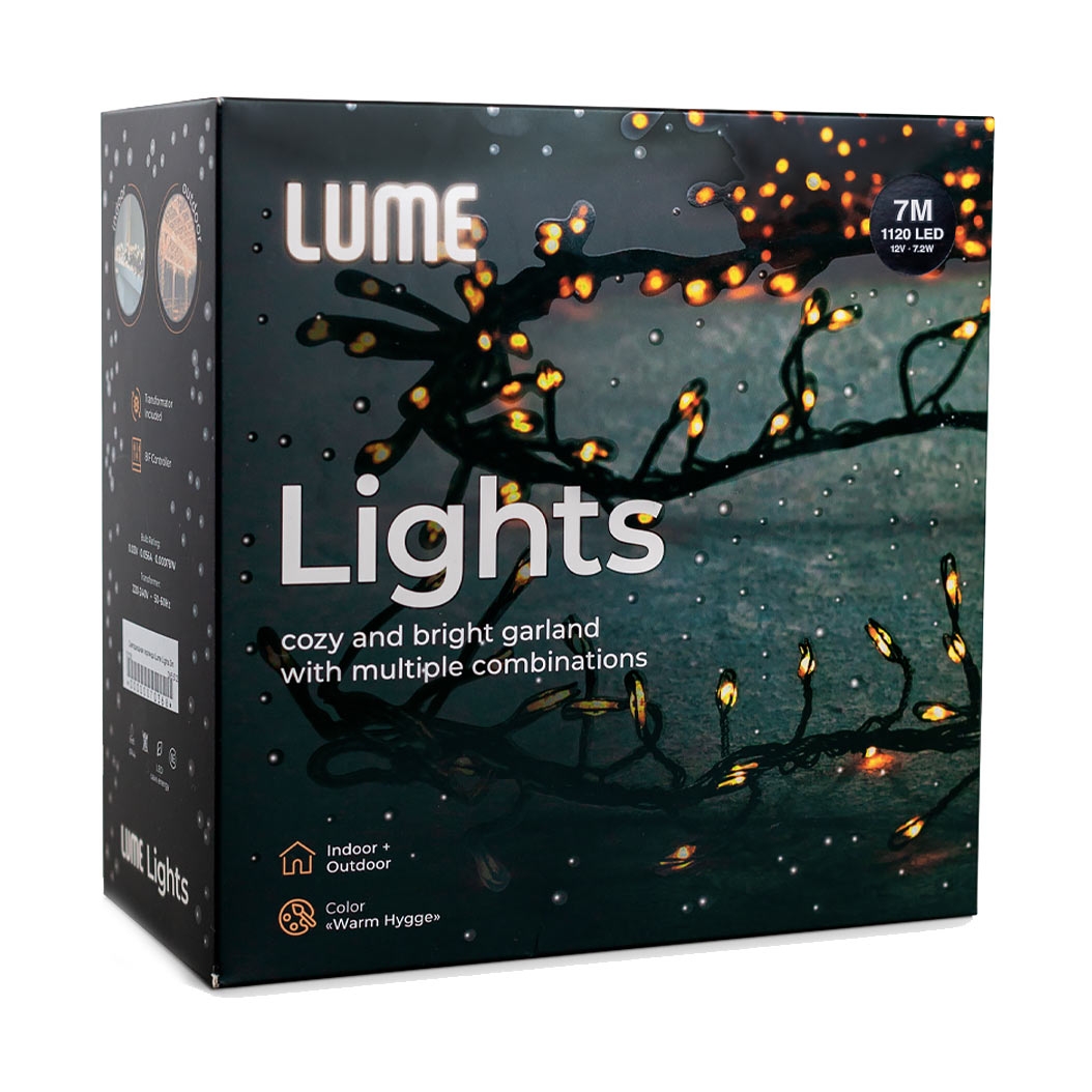 Светодиодная гирлянда Lume Lights 7m