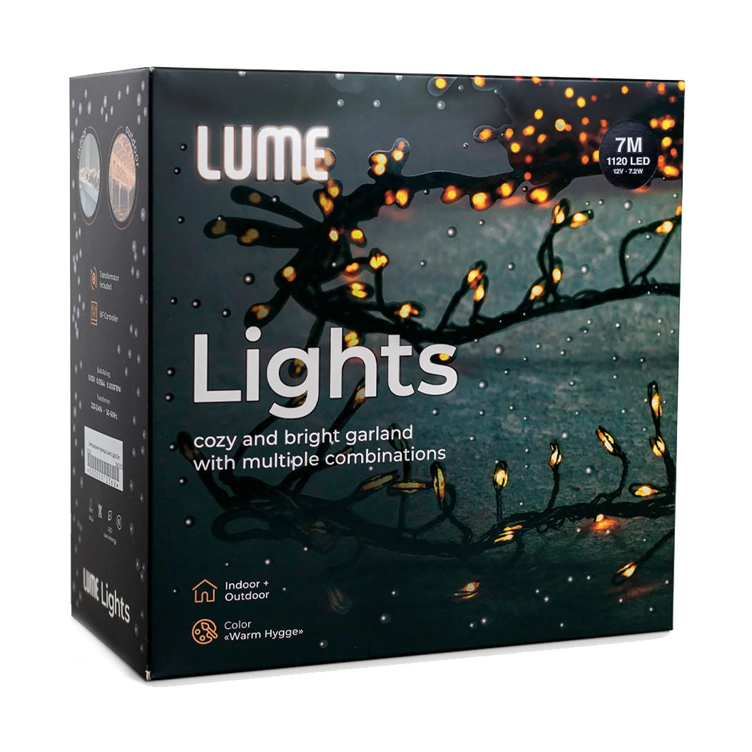 Світлодіодна гірлянда Lume Lights 7m