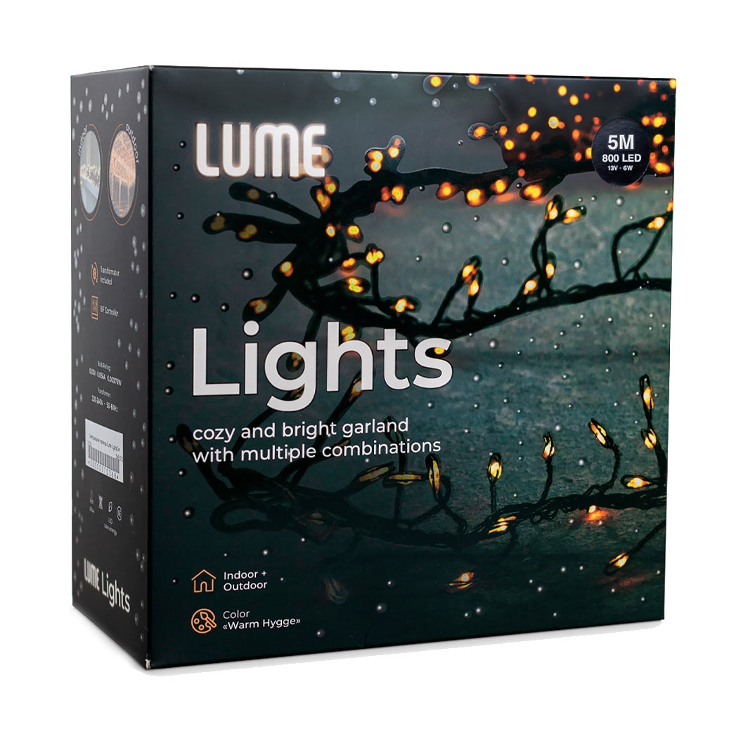 Светодиодная гирлянда Lume Lights 5m - цена, характеристики, отзывы, рассрочка, фото 1