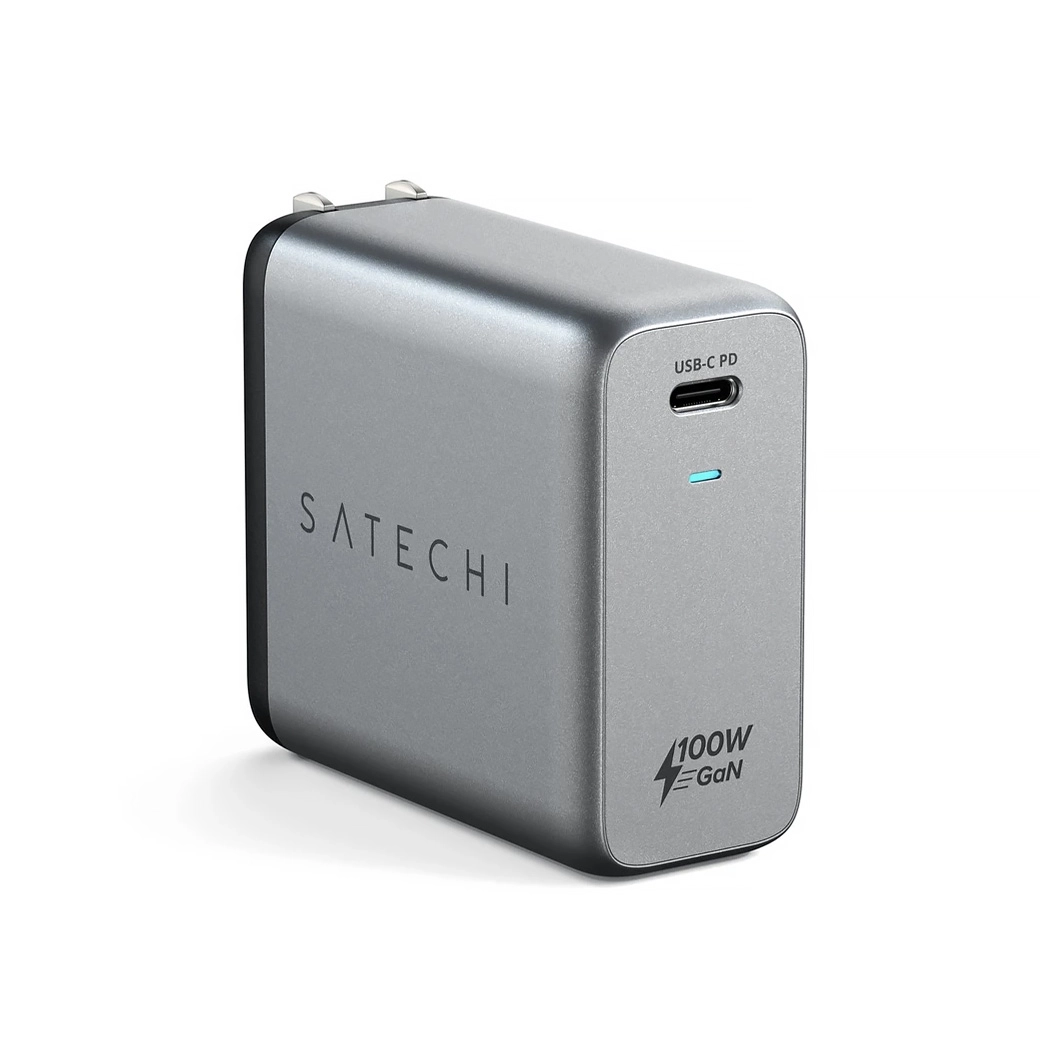 Зарядний пристрій Satechi 100W USB-C PD Wall Charger Space Gray
