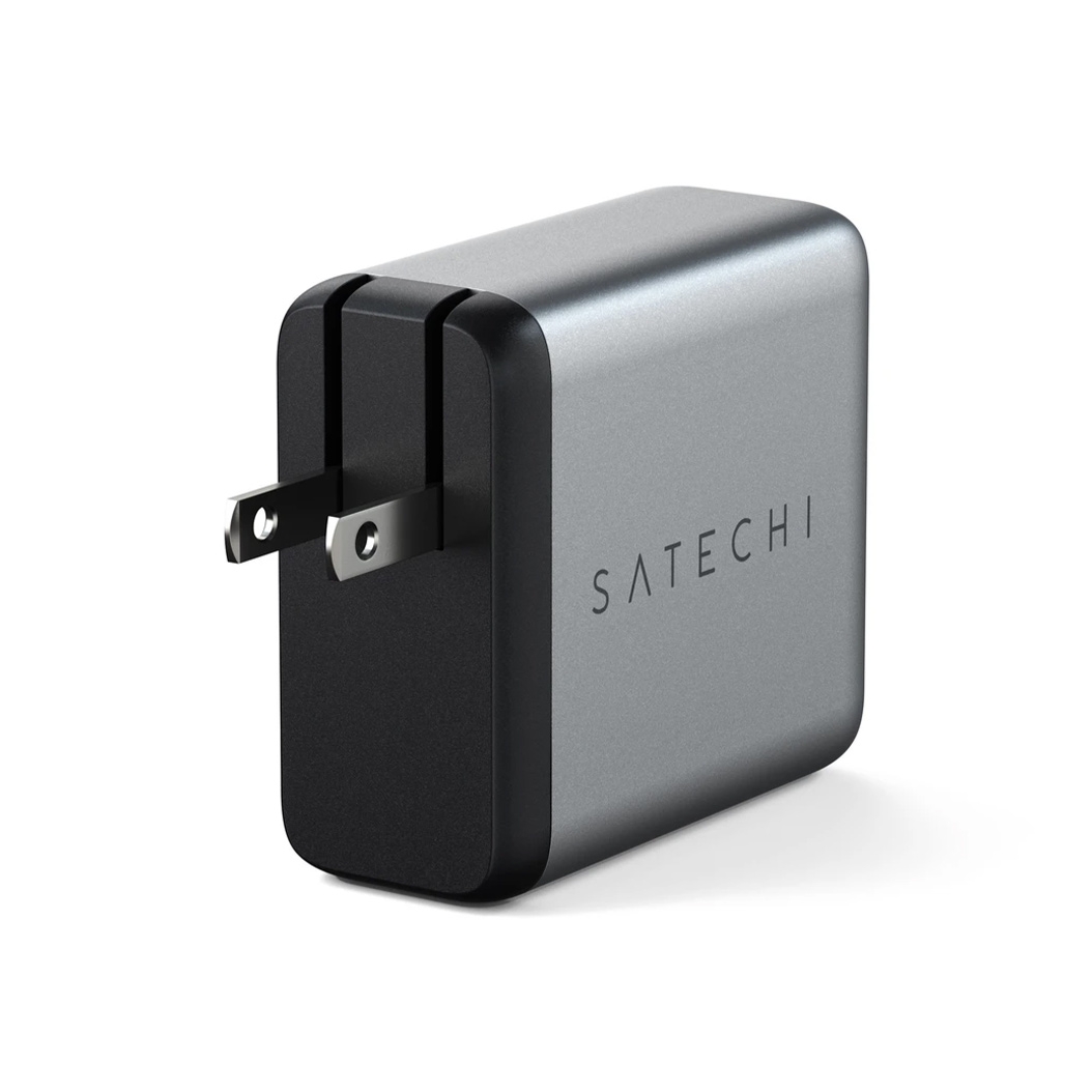 Сетевое зарядное устройство Satechi 100W USB-C PD Wall Charger Space Gray
