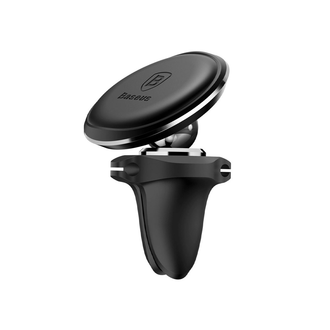 Автодержатель Baseus Magnetic Air Vent Car Mount Holder Black - цена, характеристики, отзывы, рассрочка, фото 1