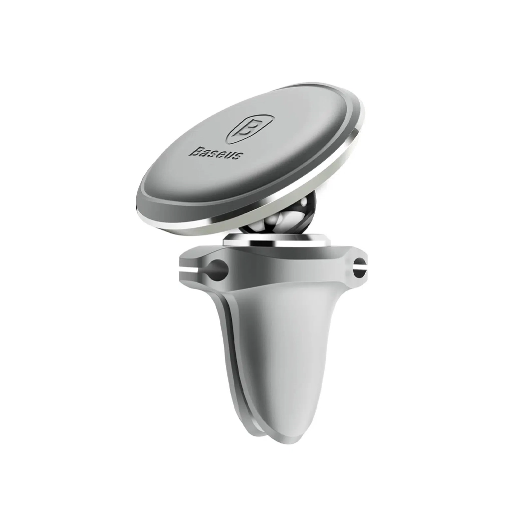Автодержатель Baseus Magnetic Air Vent Car Mount Holder Silver - цена, характеристики, отзывы, рассрочка, фото 1