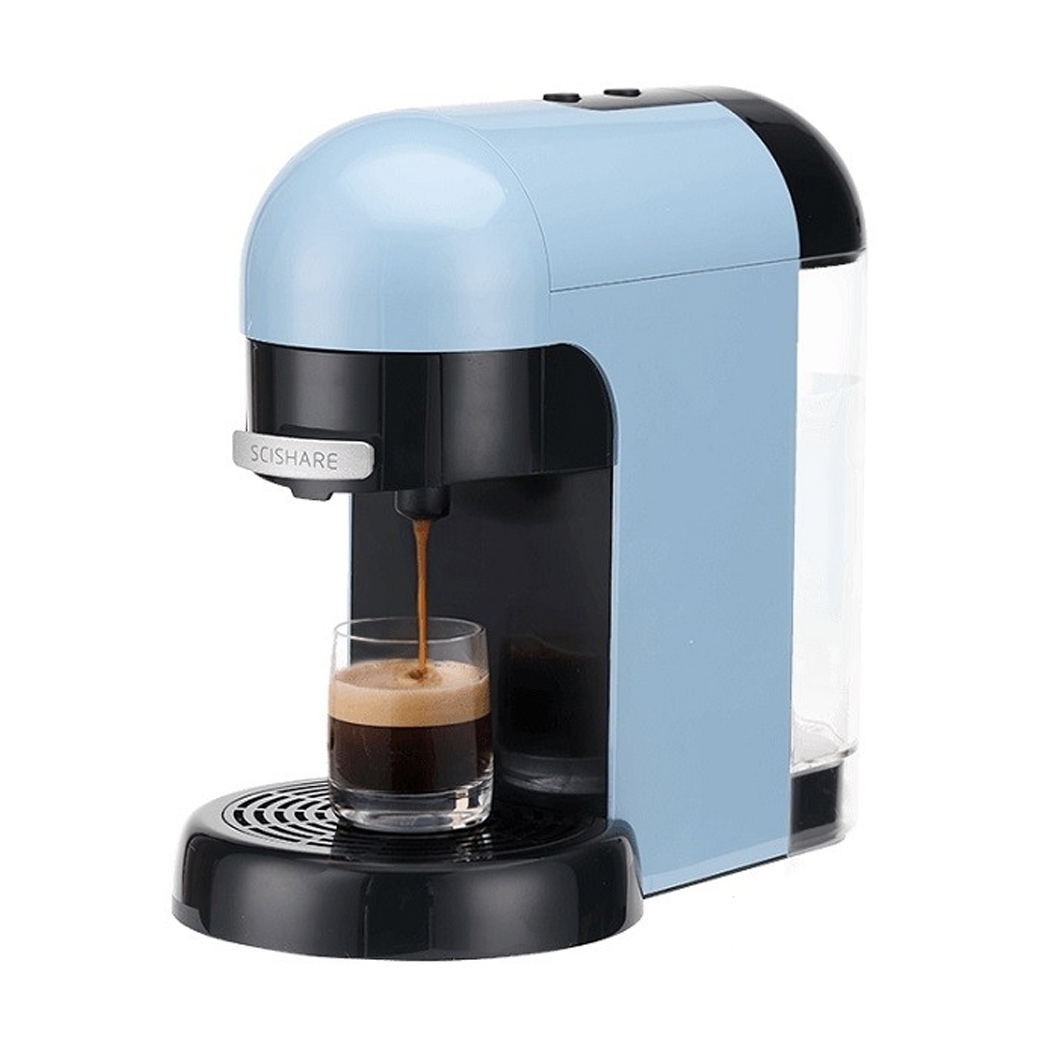 Кавоварка Xiaomi SCISHARE Espresso Coffee Machine Blue - ціна, характеристики, відгуки, розстрочка, фото 1