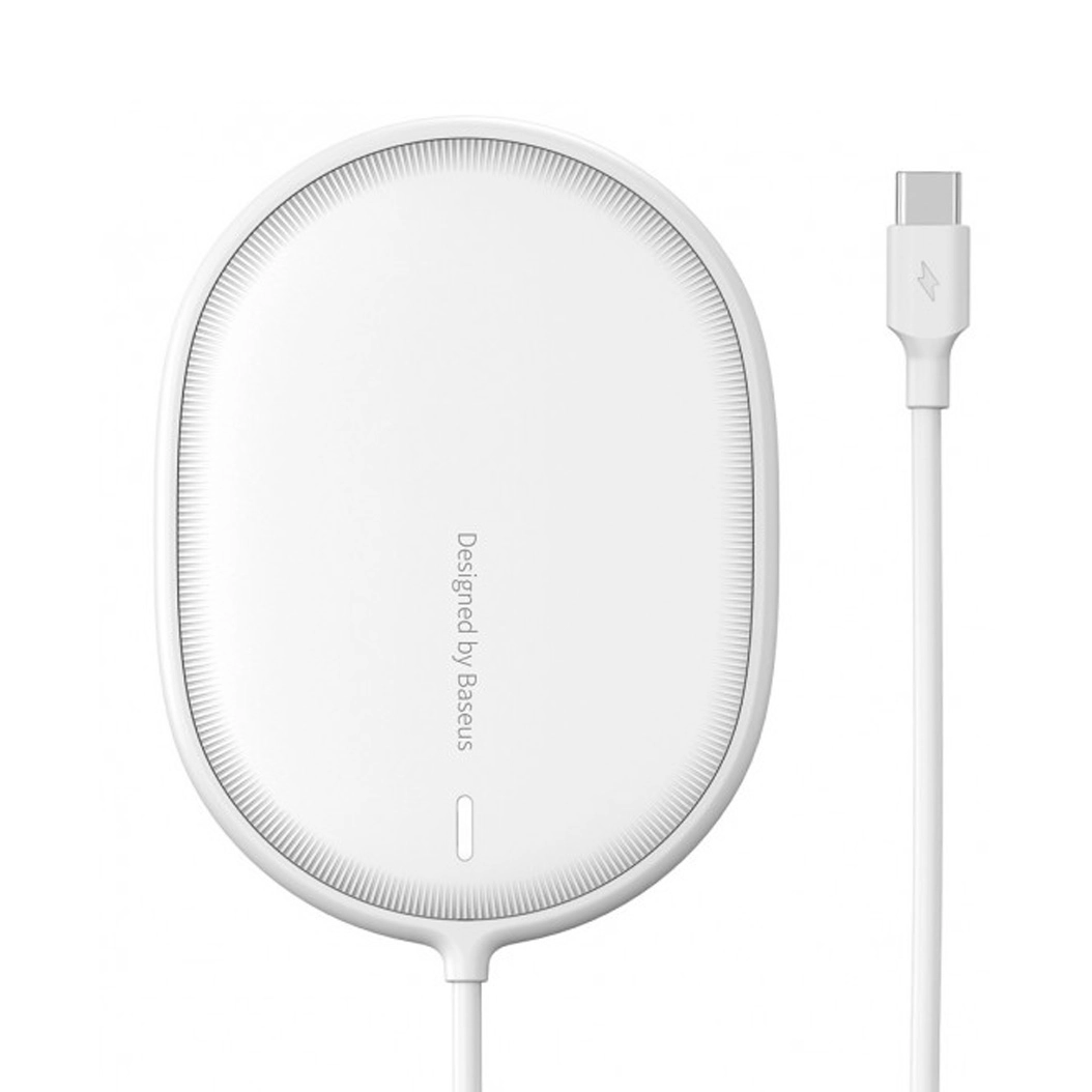 Беспроводное зарядное устройство Baseus Light Magnetic 15W White