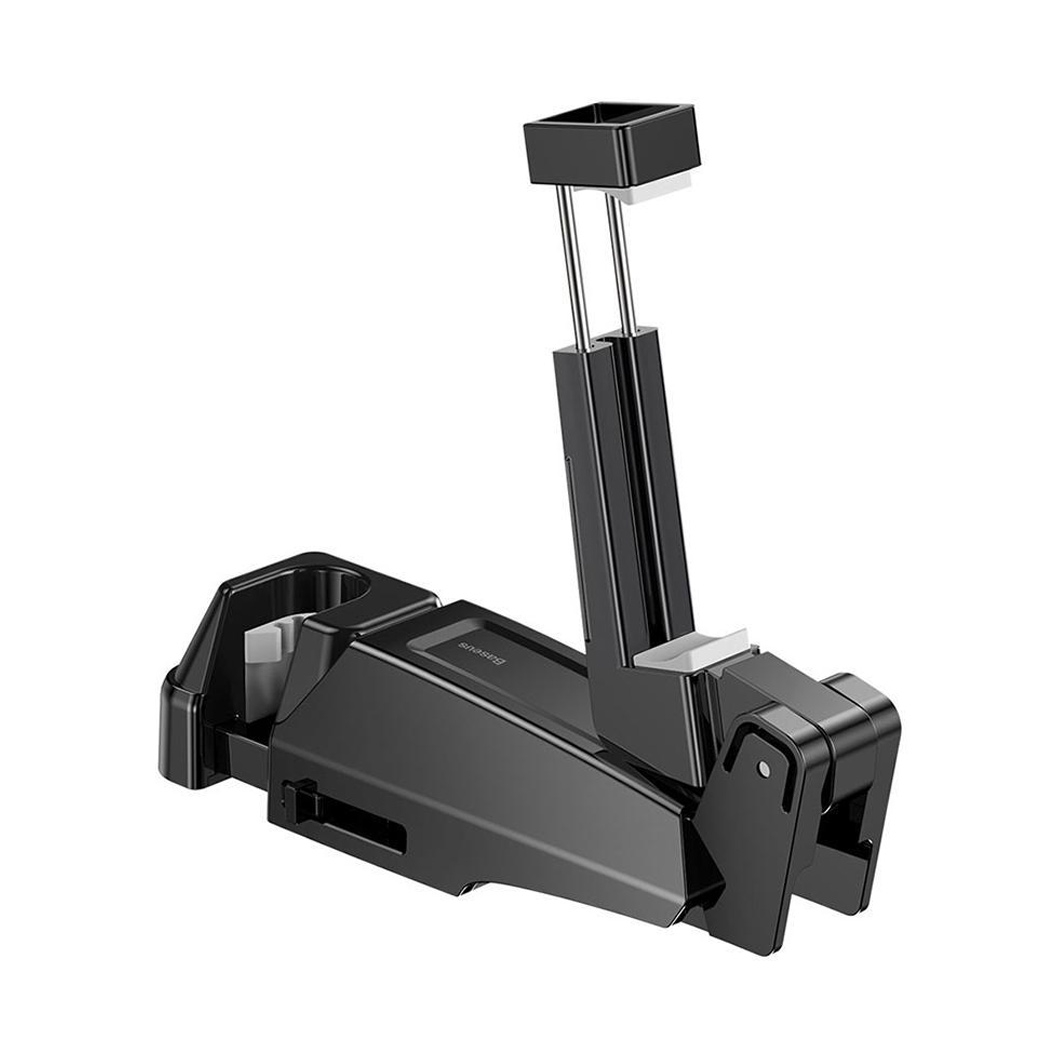 Автотримач Baseus Backseat Vehicle Phone Holder Hook Black - ціна, характеристики, відгуки, розстрочка, фото 1