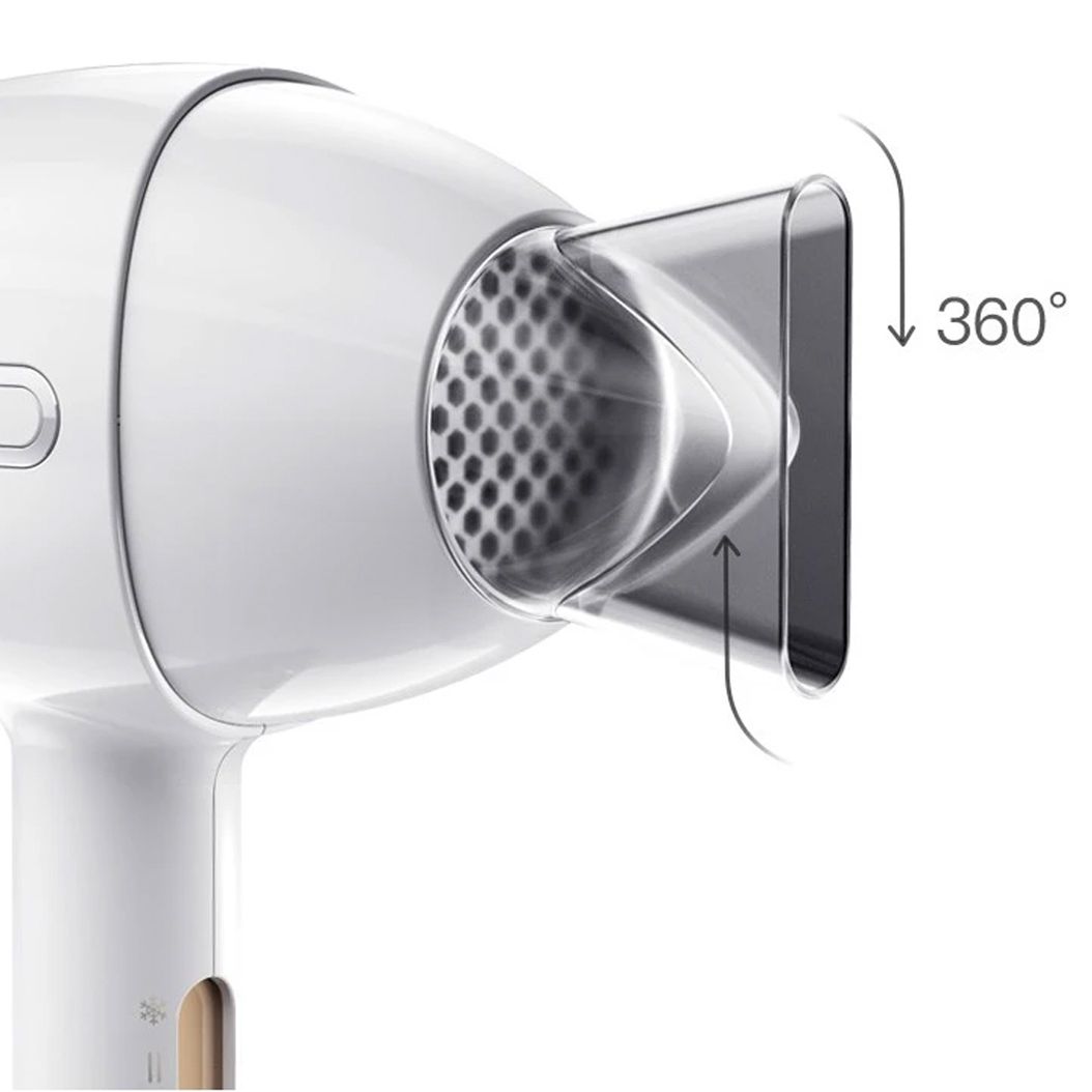 Фен Xiaomi Enchen Hair Dryer Air Basic Version EU White - цена, характеристики, отзывы, рассрочка, фото 2