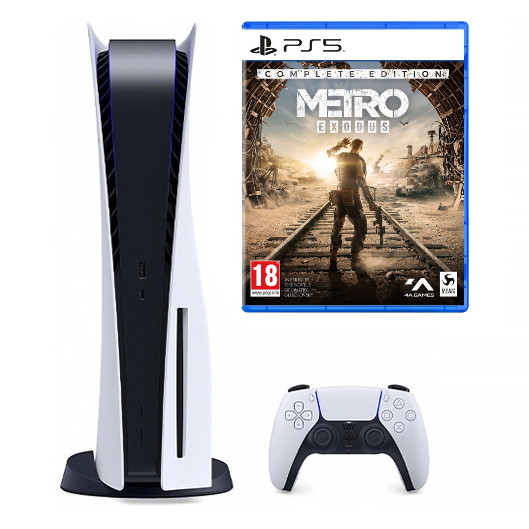 Игровая приставка Sony PlayStation 5 + Игра Metro Exodus: Complete Edition
