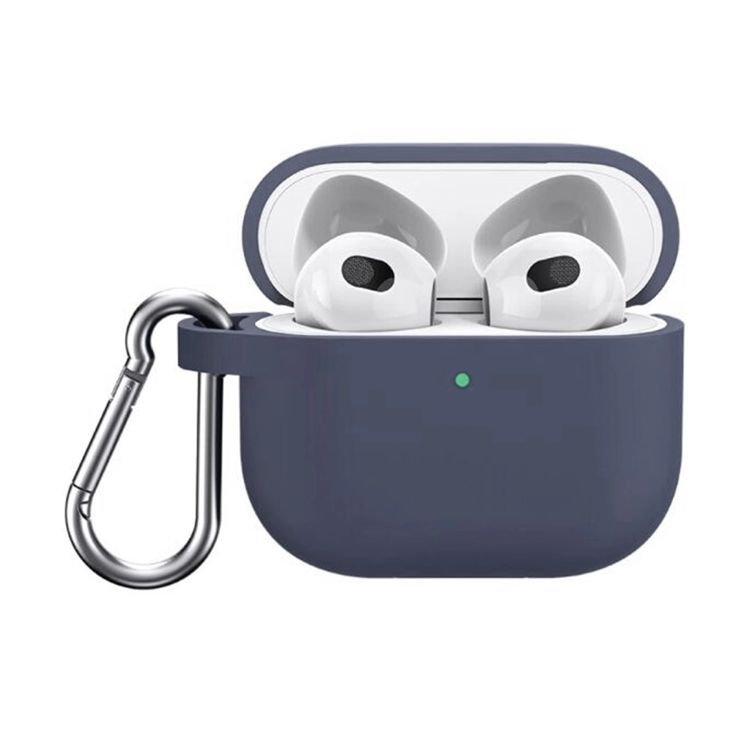 Чехол Silicone Case for Apple AirPods 3 with Carbine Midnight Blue