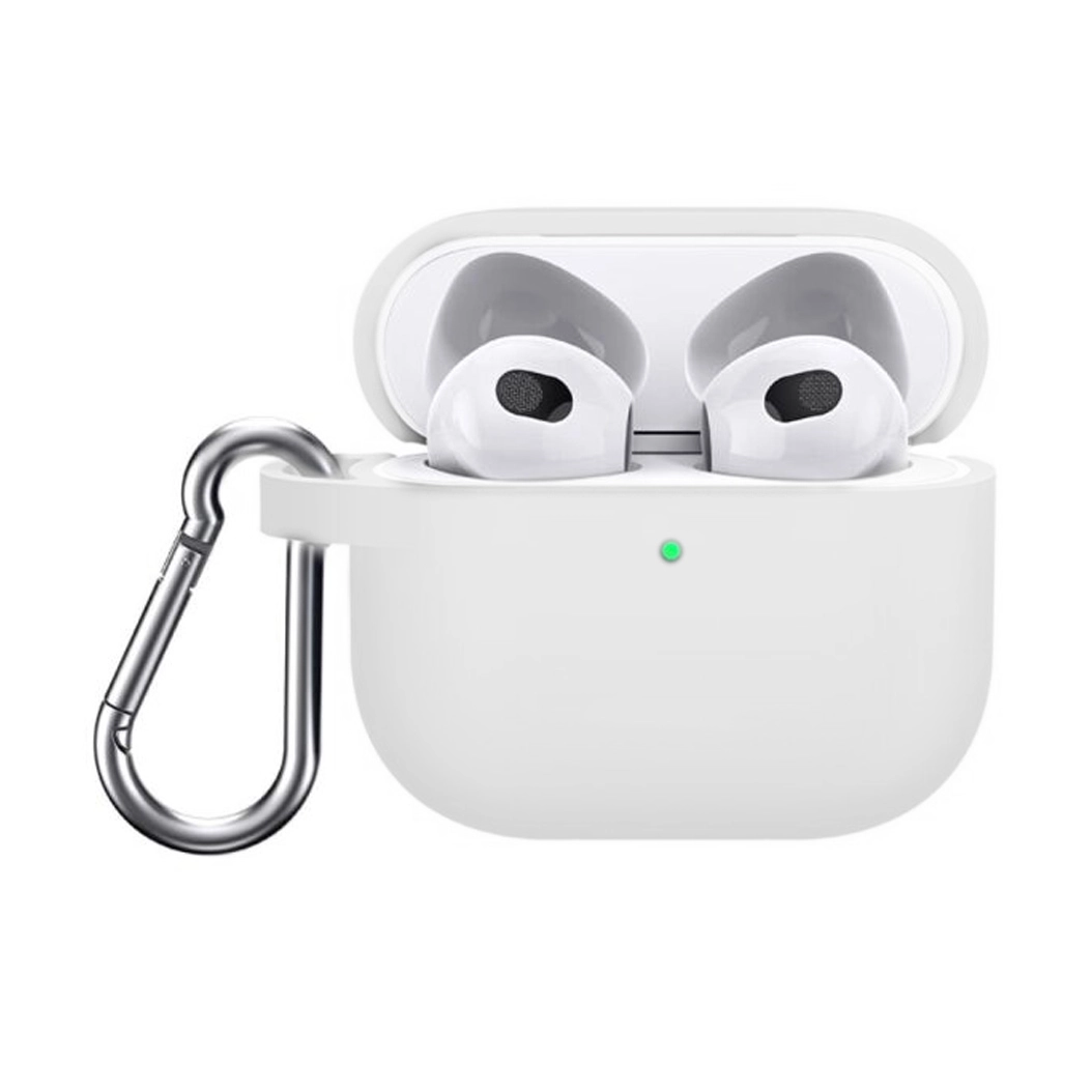 Чехол Silicone Case for Apple AirPods 3 with Carbine White