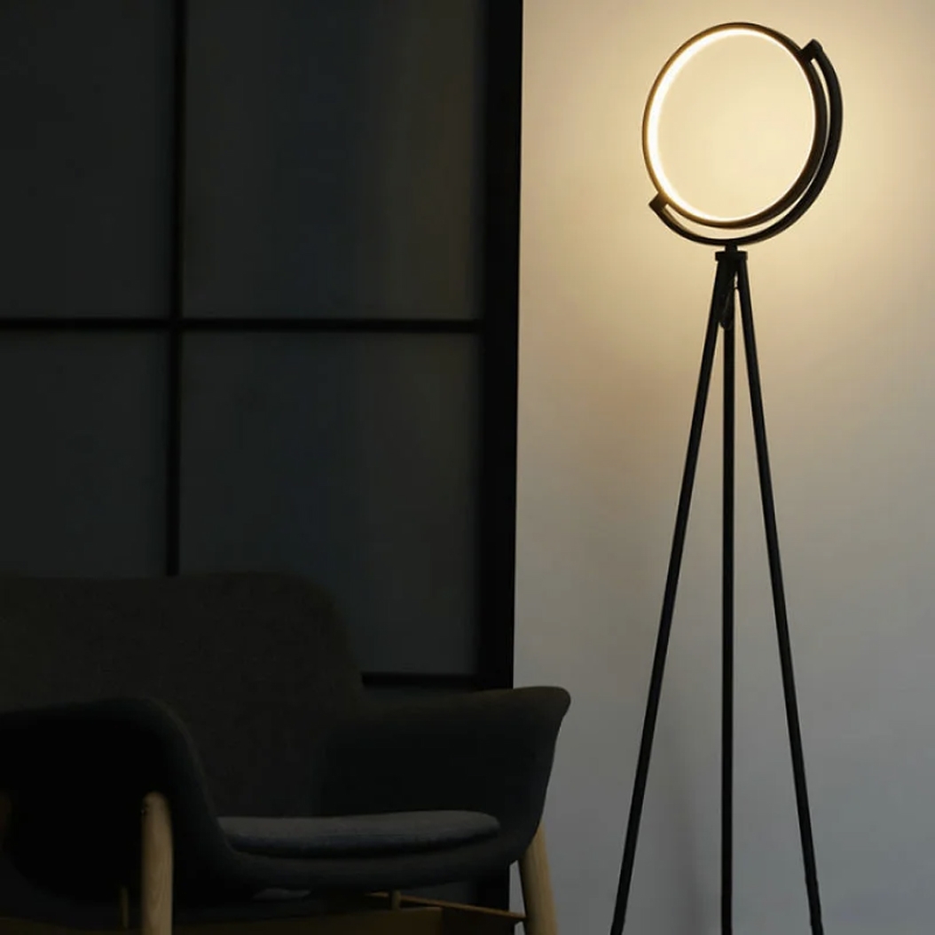 Підлогова лампа Modern LED Floor Lamp KANE Black - ціна, характеристики, відгуки, розстрочка, фото 4