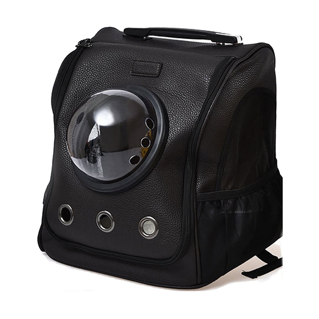 Рюкзак-переноска Xiaomi Small Animal Star Space Capsule Shoulder Bag Black