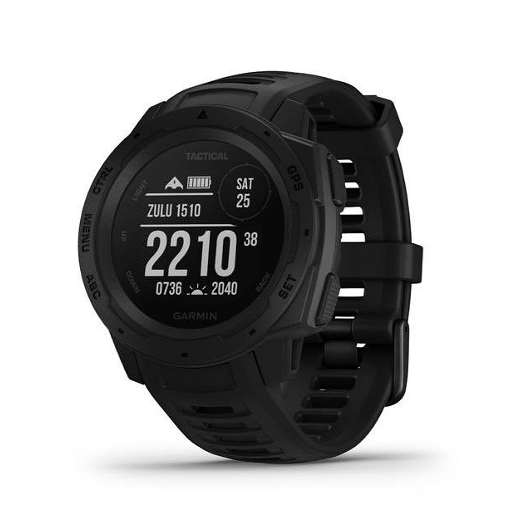 Спортивные часы Garmin Instinct Tactical Edition Black - цена, характеристики, отзывы, рассрочка, фото 1