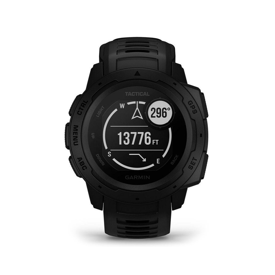 Спортивные часы Garmin Instinct Tactical Edition Black