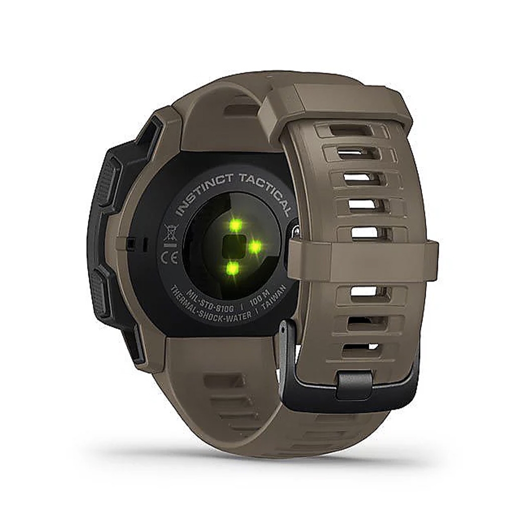 Спортивний годинник Garmin Instinct Tactical Edition Coyote Tan - ціна, характеристики, відгуки, розстрочка, фото 5