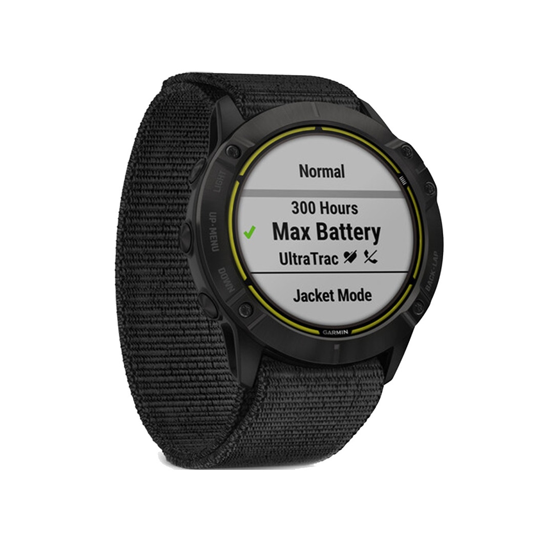 Спортивные часы Garmin Enduro Carbon Grey DLC Titanium with Black UltraFit Nylon Strap