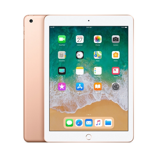 Б/У Планшет Apple iPad 9.7 128Gb Wi-Fi Gold (2018) (5)