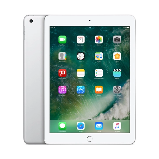 Б/У Планшет Apple iPad 9.7 32Gb Wi-Fi Silver (2017) (Отличное) - цена, характеристики, отзывы, рассрочка, фото 1
