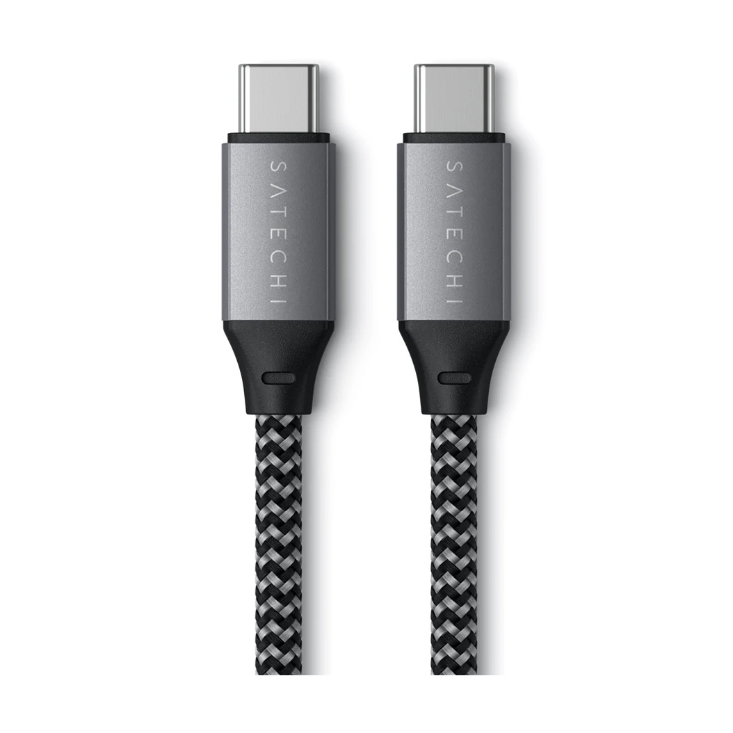Кабель Satechi USB-C to USB-C Cable 100W Space Gray (2 m)