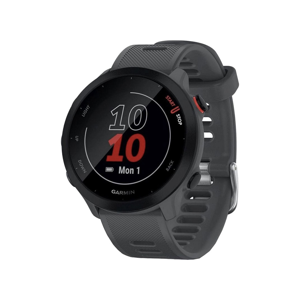 Спортивные часы Garmin Forerunner 55 Monterra Grey - цена, характеристики, отзывы, рассрочка, фото 1