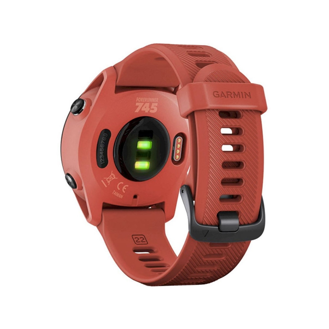 Спортивний годинник Garmin Forerunner 745 Magma Red - ціна, характеристики, відгуки, розстрочка, фото 6