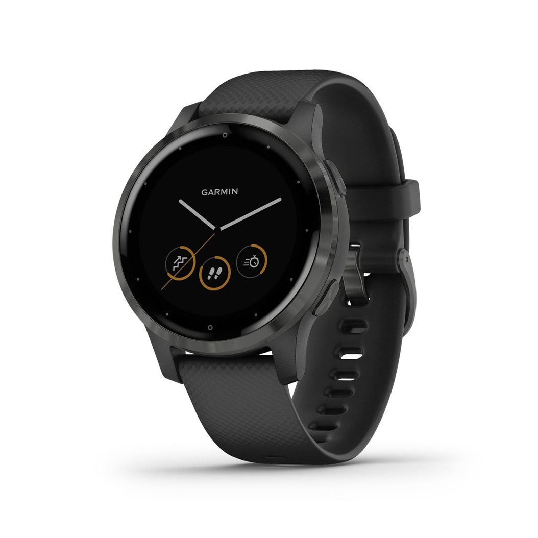 Спортивные часы Garmin Vivoactive 4S Black/Slate - цена, характеристики, отзывы, рассрочка, фото 1