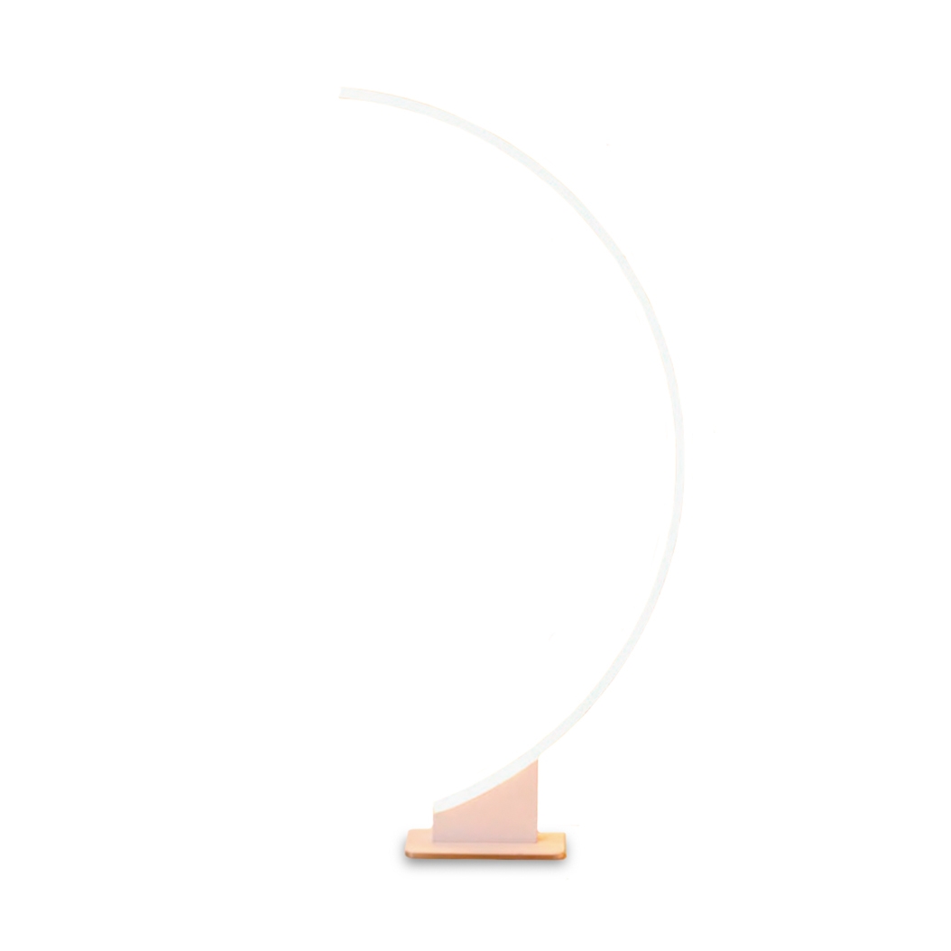 Підлогова лампа Modern LED Floor Lamp LUNA White - ціна, характеристики, відгуки, розстрочка, фото 1