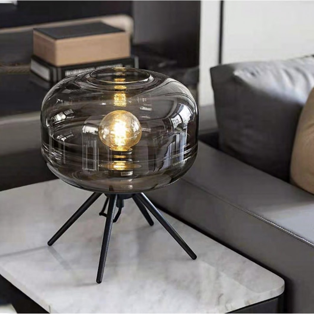 Настольная лампа Modern LED Table Lamp HUDESON Black