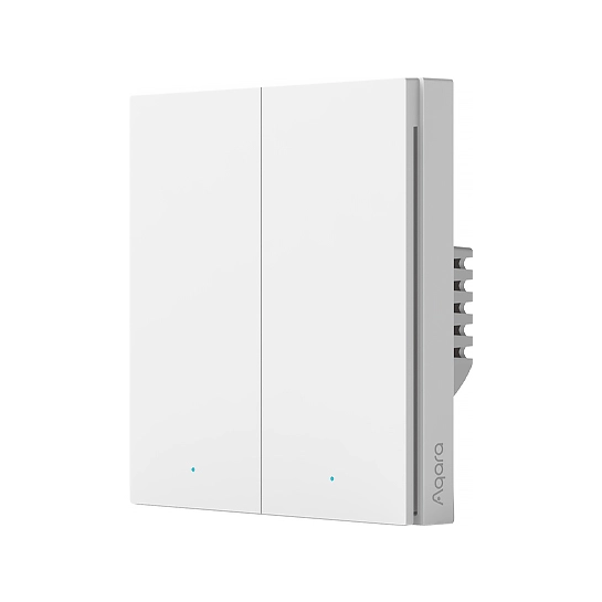 Розумний вимикач Xiaomi Aqara Light Switch H1 (Double-Button) (WS-EUK02)
