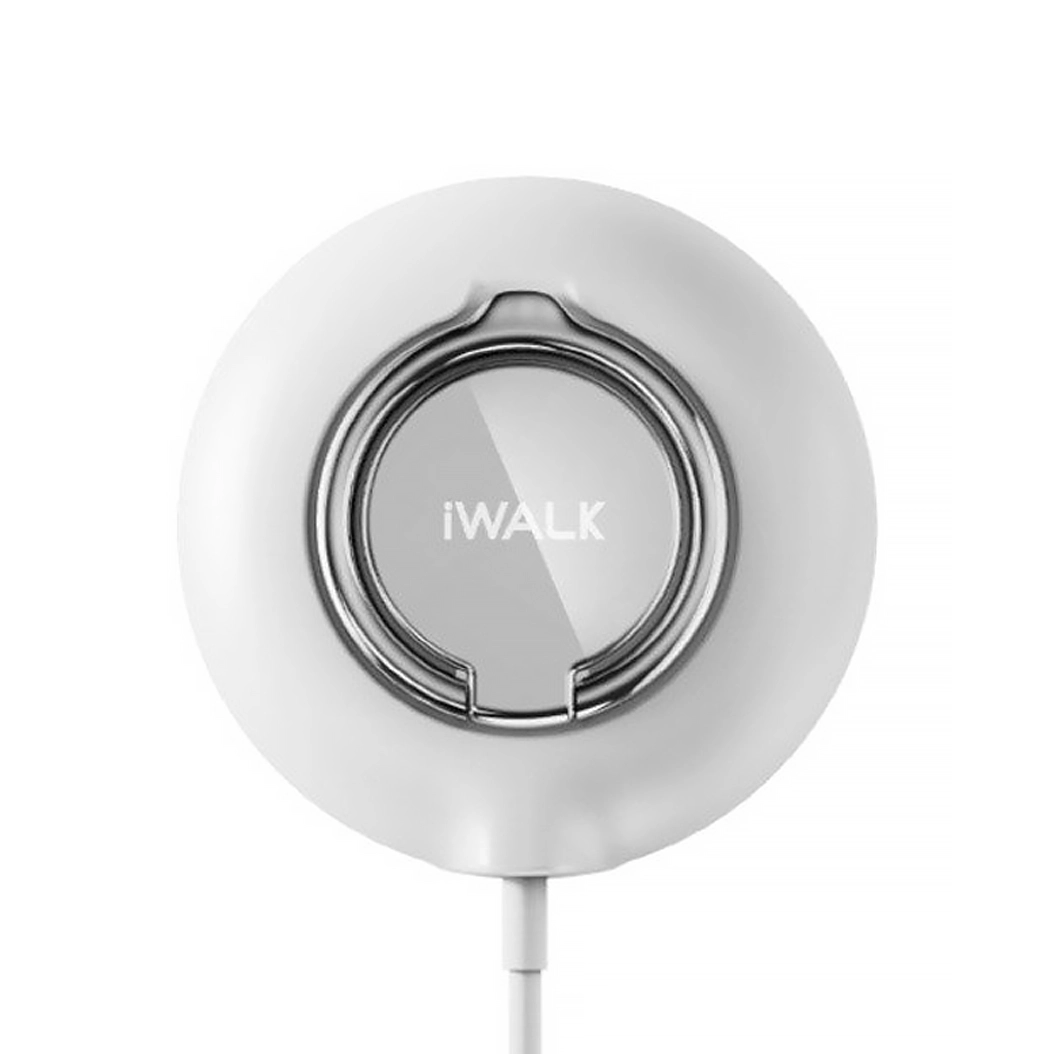 Бездротовий зарядний пристрій iWalk Crazy Cable Mag White - цена, характеристики, отзывы, рассрочка, фото 1