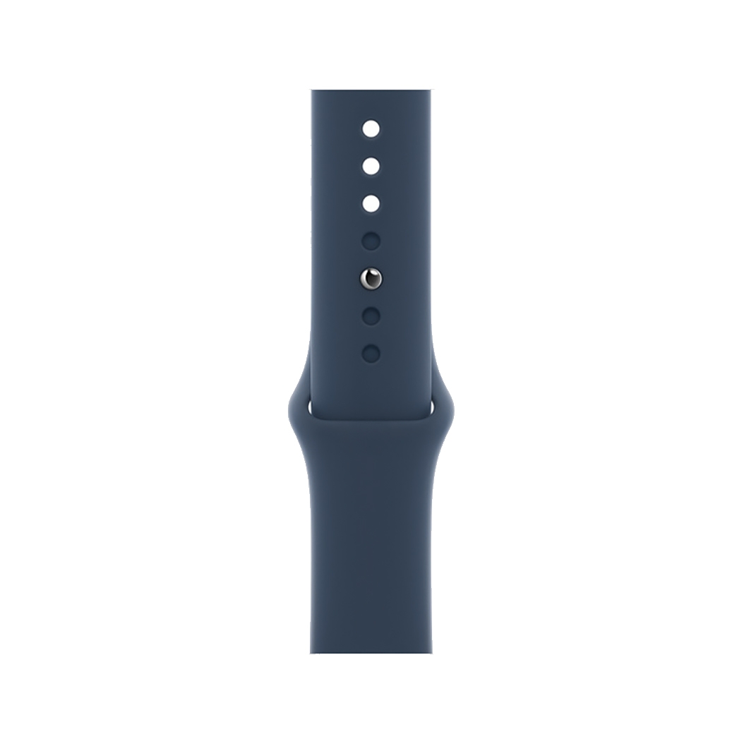 Смарт-часы Apple Watch Series 7 + LTE 41mm Blue Aluminum Case with Abyss Blue Sport Band UA - цена, характеристики, отзывы, рассрочка, фото 3
