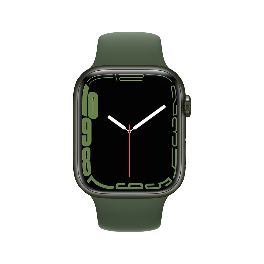 Смарт-часы Apple Watch Series 7 + LTE 41mm Green Aluminum Case with Clover Sport Band UA - цена, характеристики, отзывы, рассрочка, фото 2