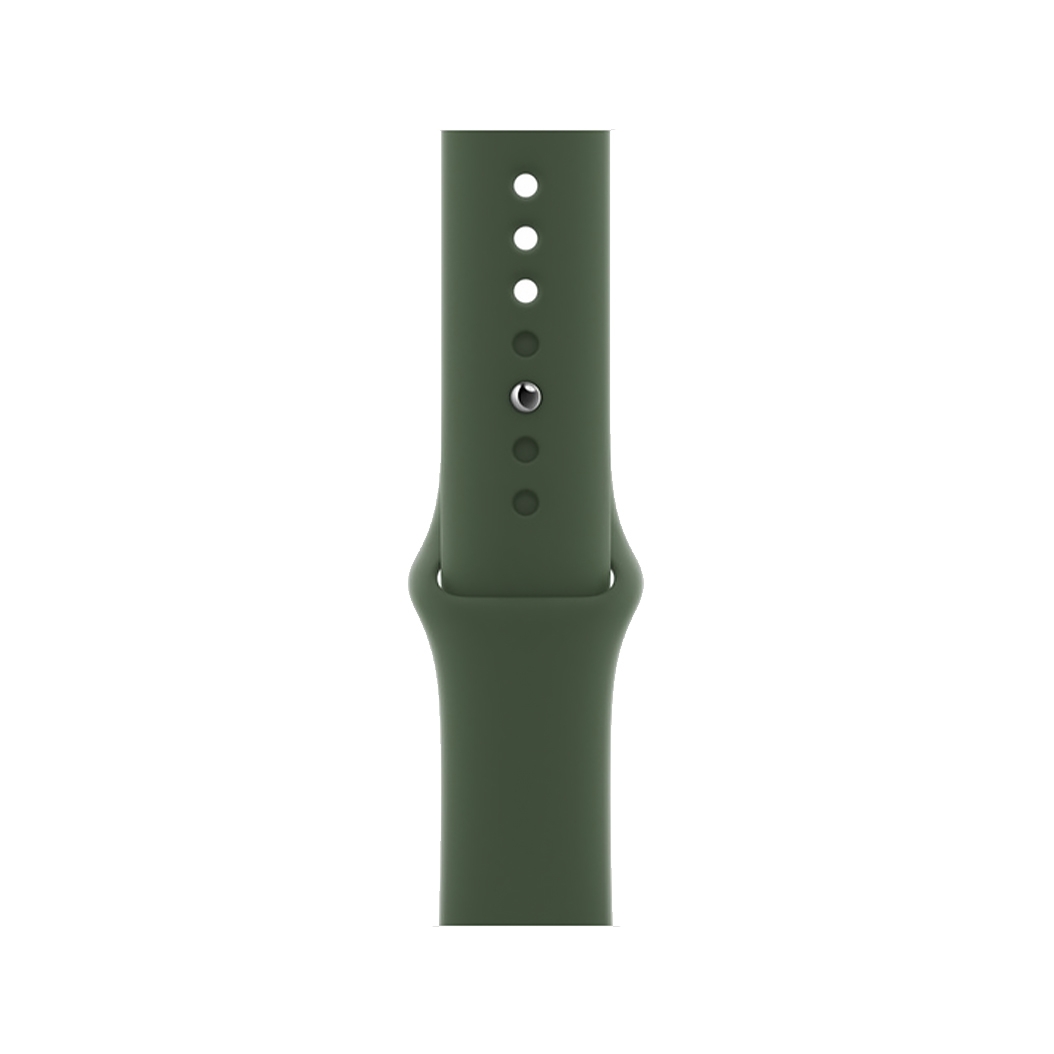 Смарт-годинник Apple Watch Series 7 + LTE 41mm Green Aluminum Case with Clover Sport Band UA - ціна, характеристики, відгуки, розстрочка, фото 3