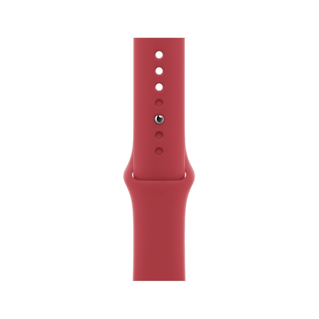 Смарт-часы Apple Watch Series 7 + LTE 41mm PRODUCT (RED) Aluminum Case with Red Sport Band UA - цена, характеристики, отзывы, рассрочка, фото 3