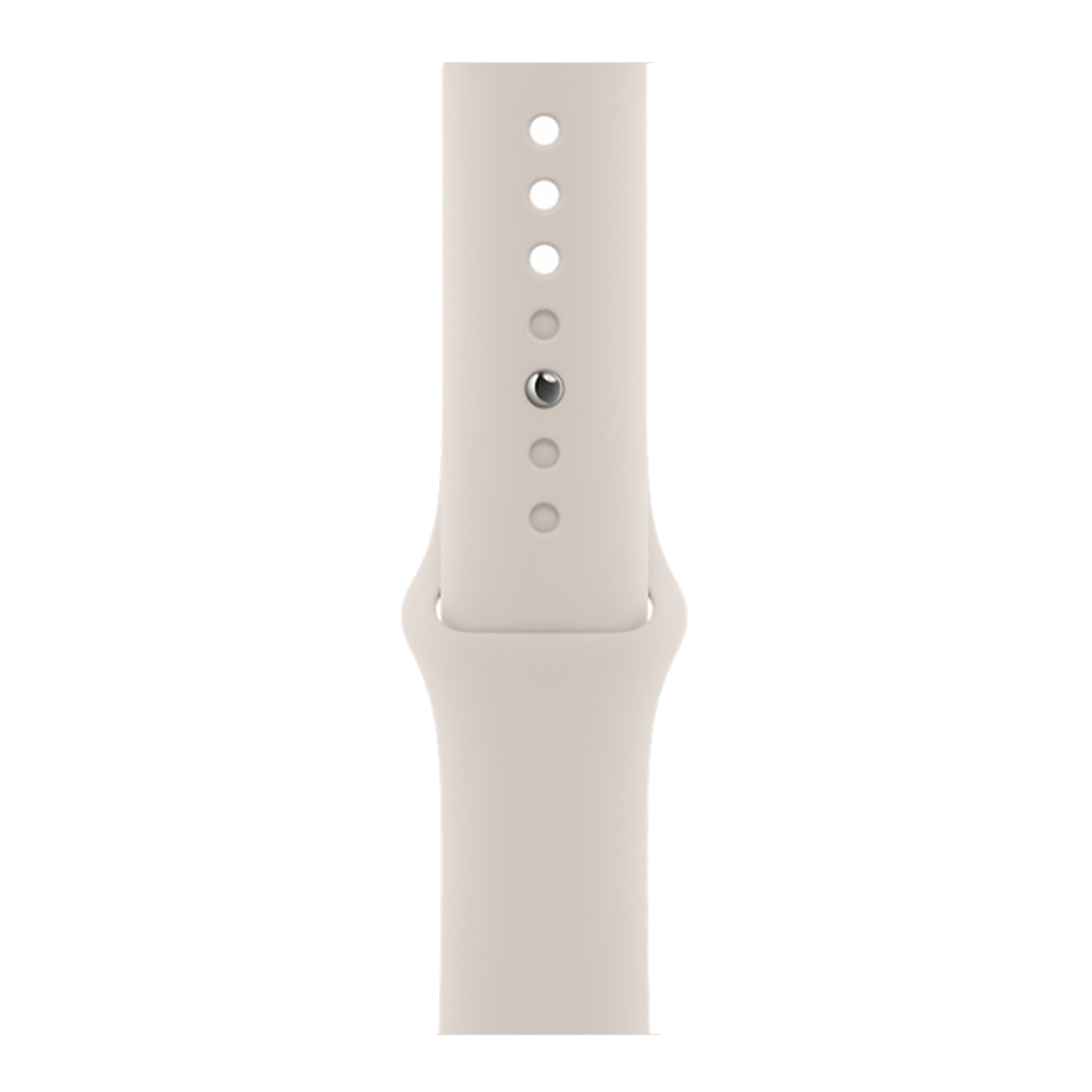 Смарт-часы Apple Watch Series 7 + LTE 45mm Starlight Aluminum Case with Starlight Sport Band UA - цена, характеристики, отзывы, рассрочка, фото 3