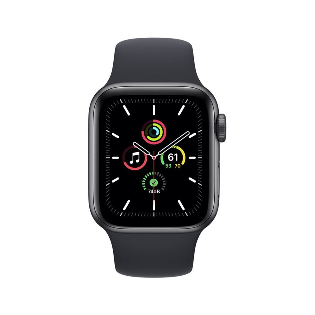 Смарт-часы Apple Watch SE 40mm Space Gray Aluminum Case with Midnight Sport Band UA - цена, характеристики, отзывы, рассрочка, фото 2